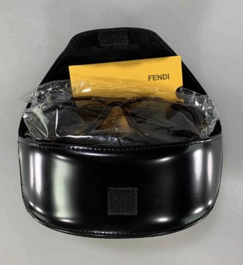 Fendi Fendi 🇮🇹 tortoise shell Havana logo sunglasses NEW Size ONE SIZE - 5 Thumbnail
