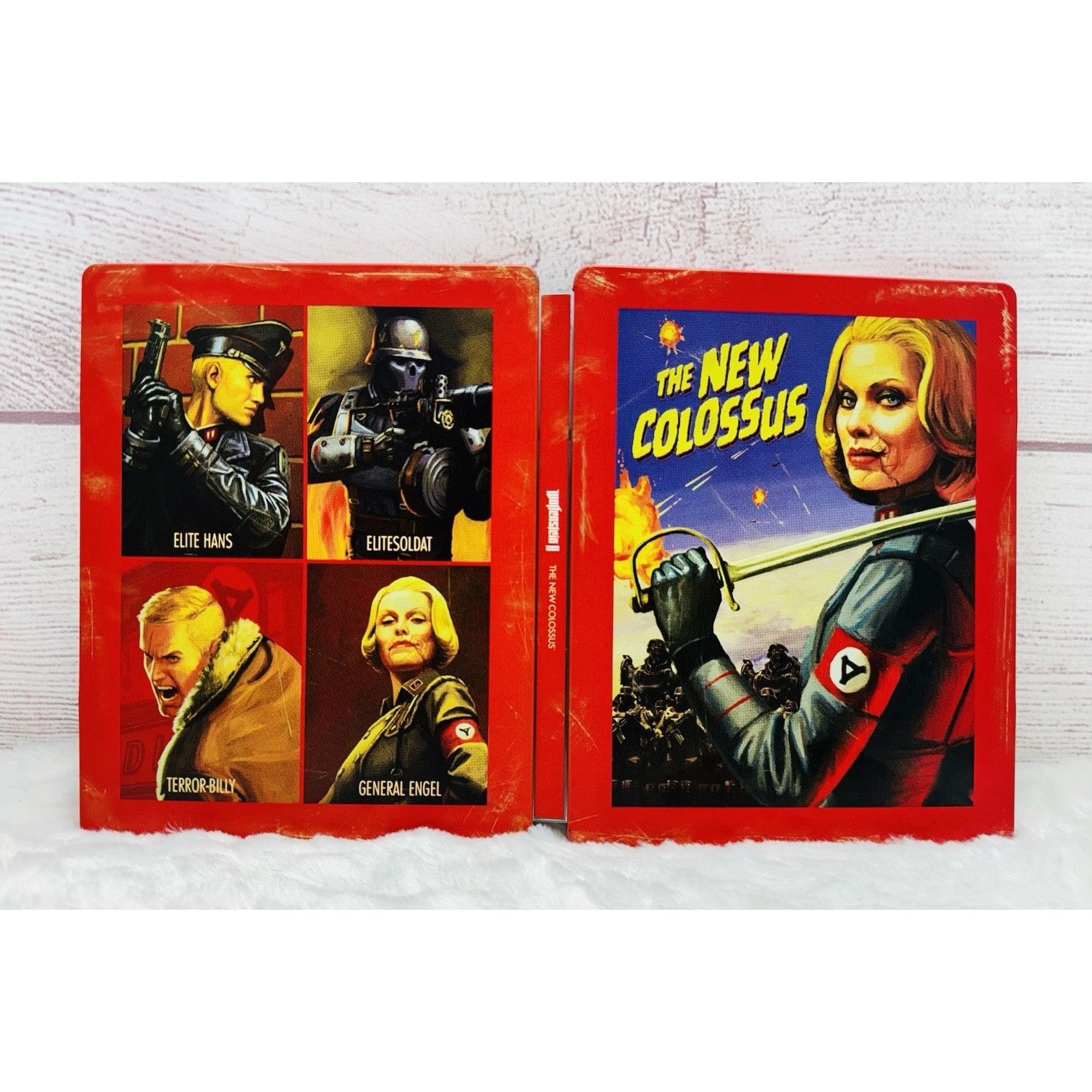 Other Wolfenstein II The New Colossus Steelbook ONLY - NO DISC - U Size ONE SIZE - 4 Thumbnail
