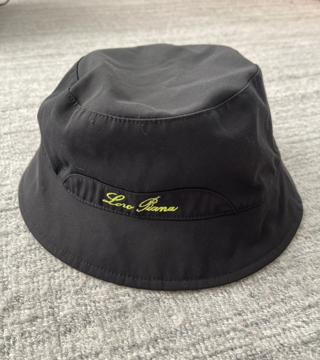 Loro Piana NEW Loro Piana Hype Rain System® Water Repellent Bucket Hat Size ONE SIZE - 2 Thumbnail