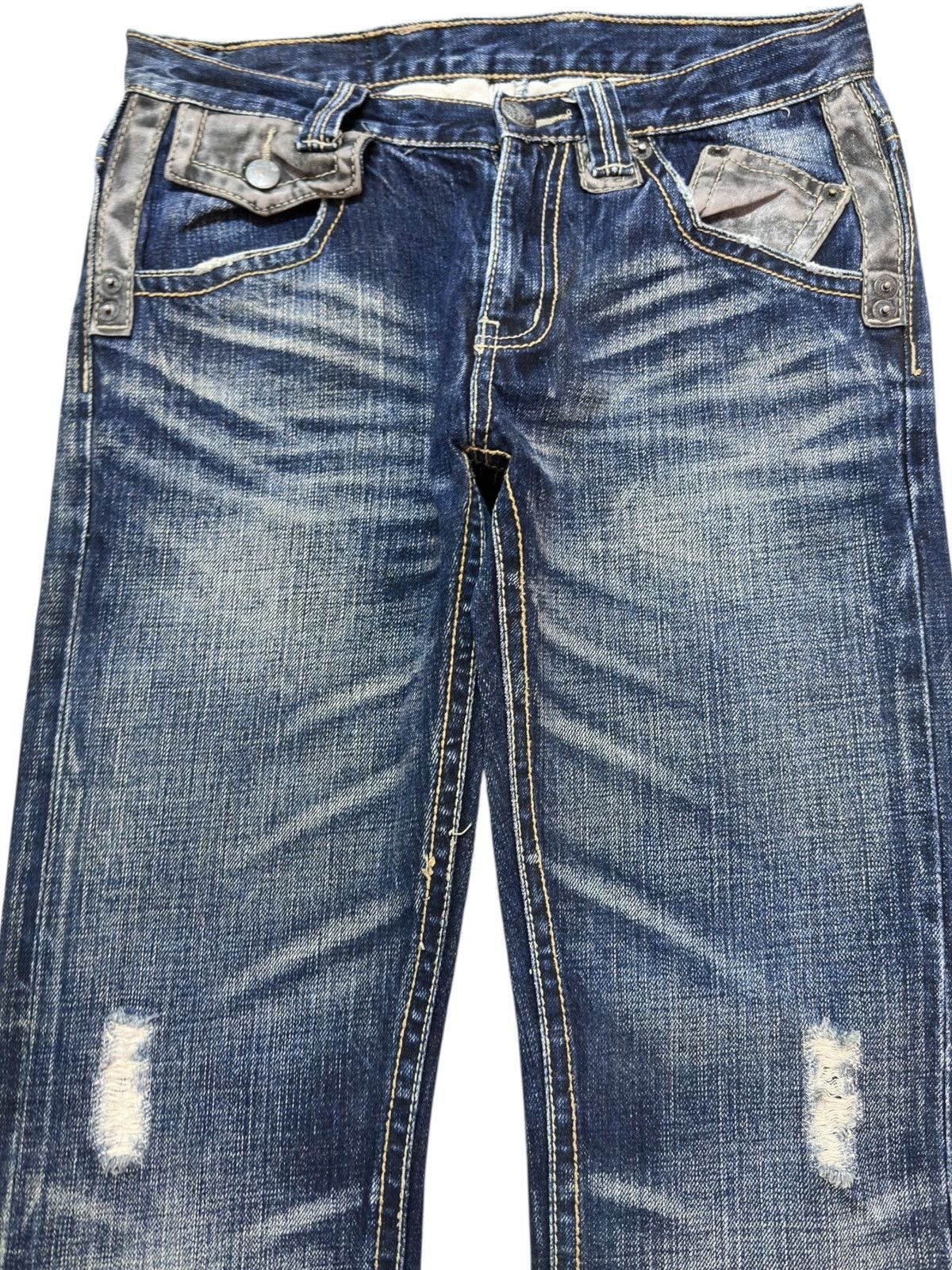 Hysteric Glamour Vintage Donon Whiskers Grunge Denim Size US 30 / EU 46 - 2 Thumbnail