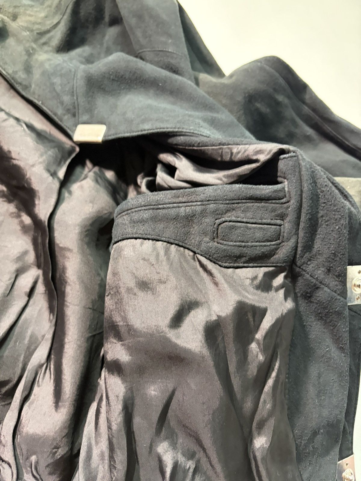 Claude Montana Vintage Claude Montana Classic pour ideal cuir suede jacket Size US M / EU 48-50 / 2 - 17 Thumbnail