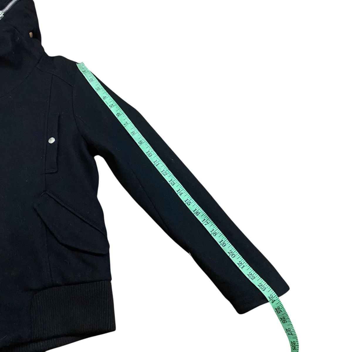 Japanese Brand The Twelve Harajuku Gothic Hoodie Wool Zipper Button Jacket Size L / US 10 / IT 46 - 15 Thumbnail
