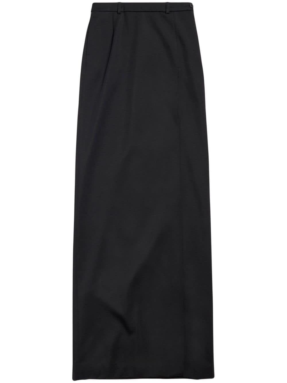 Balenciaga WOOL MIDI SKIRT Size 27" / US 4 / IT 40 - 1 Thumbnail