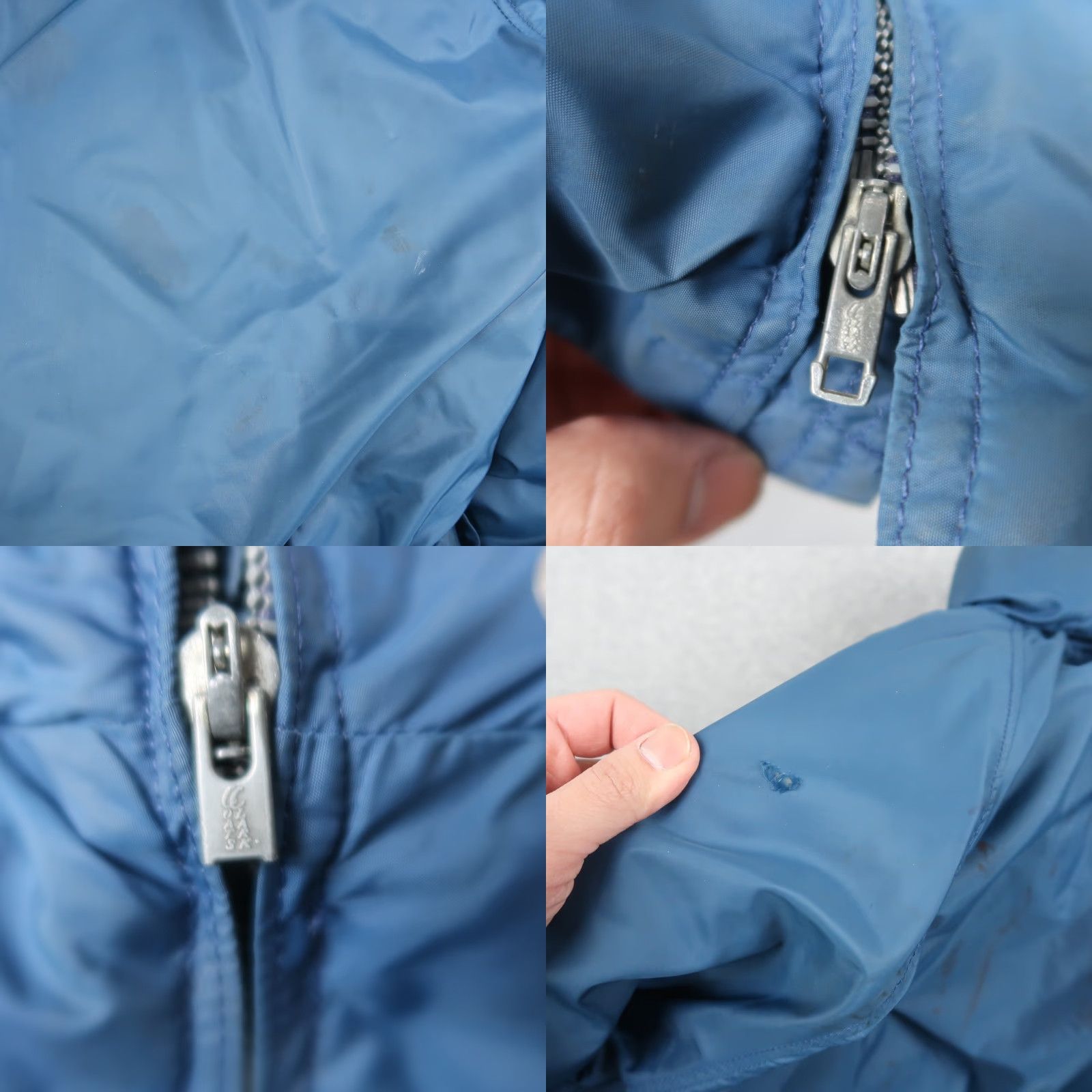 CO VINTAGE Gerry Ski Jacket Down Parka Blue L Mens Parka Ski Jacket 60s 1960s Down Puffer Size US L / EU 52-54 / 3 - 8 Thumbnail