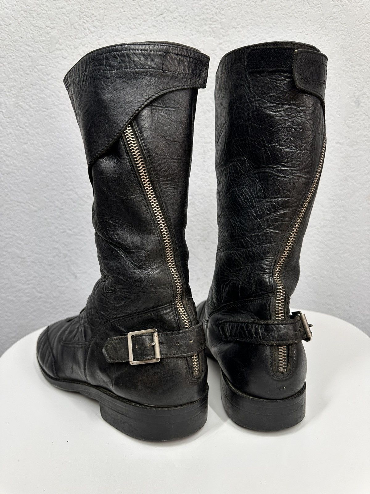 Other Vintage Leather Hight Boots Avant Garde Guidi As 98 style Size US 9 / EU 42 - 1 Thumbnail