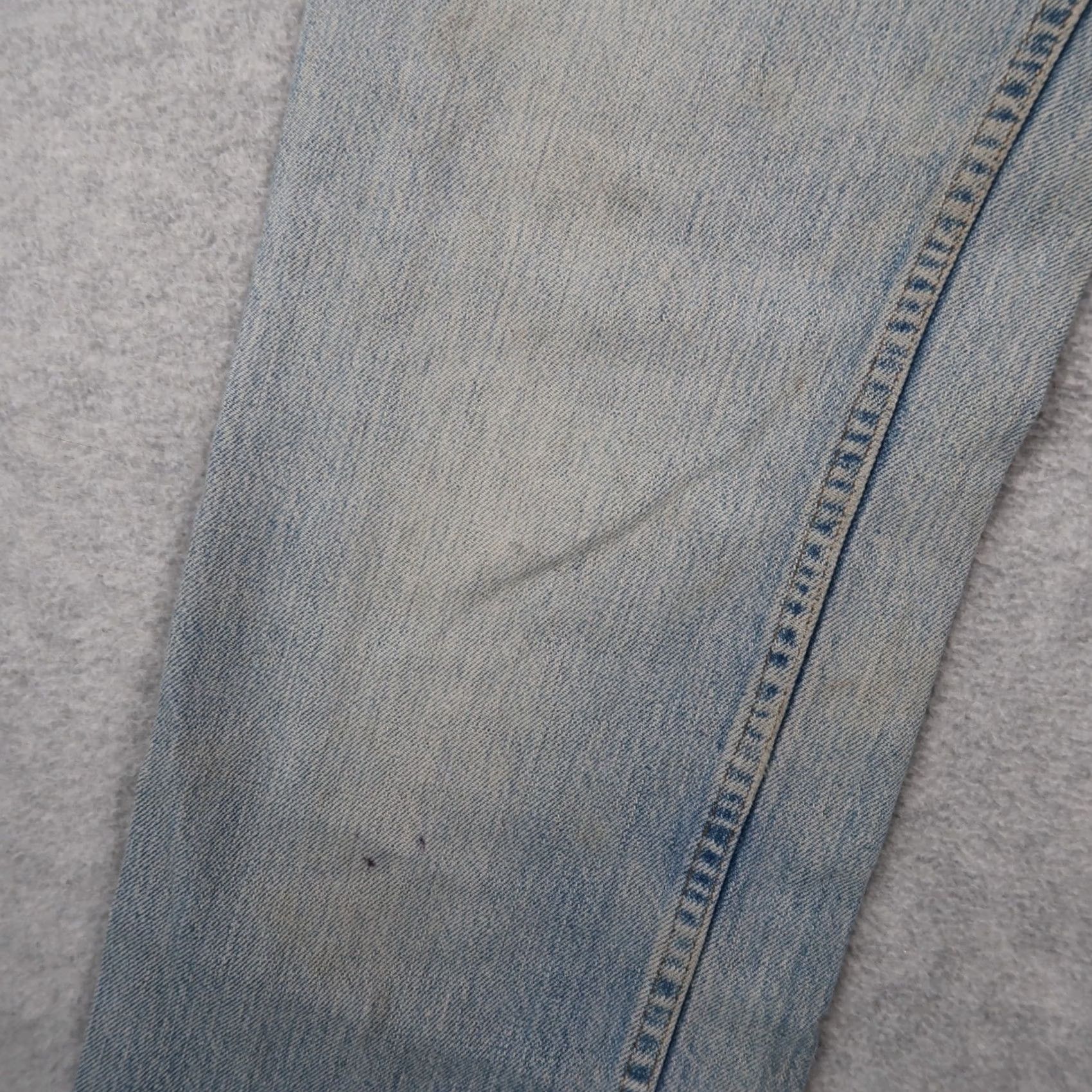 Levi's VINTAGE Levi's Orange Tab Jeans Women 24x27.75 High Waisted USA Purple? No, Blue Denim 100% Cotton Straight -??? Size 42" / US 20 - 7 Thumbnail