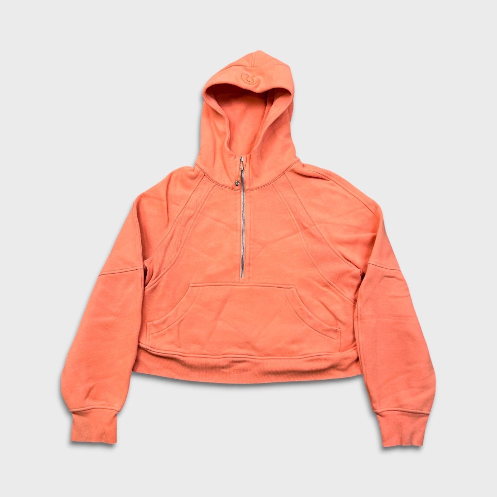 Lululemon Lululemon Scuba Oversized 1/2 Zip Hoodie Hooded Sweatshirt Size XS / US 0-2 / IT 36-38 - 1 Thumbnail