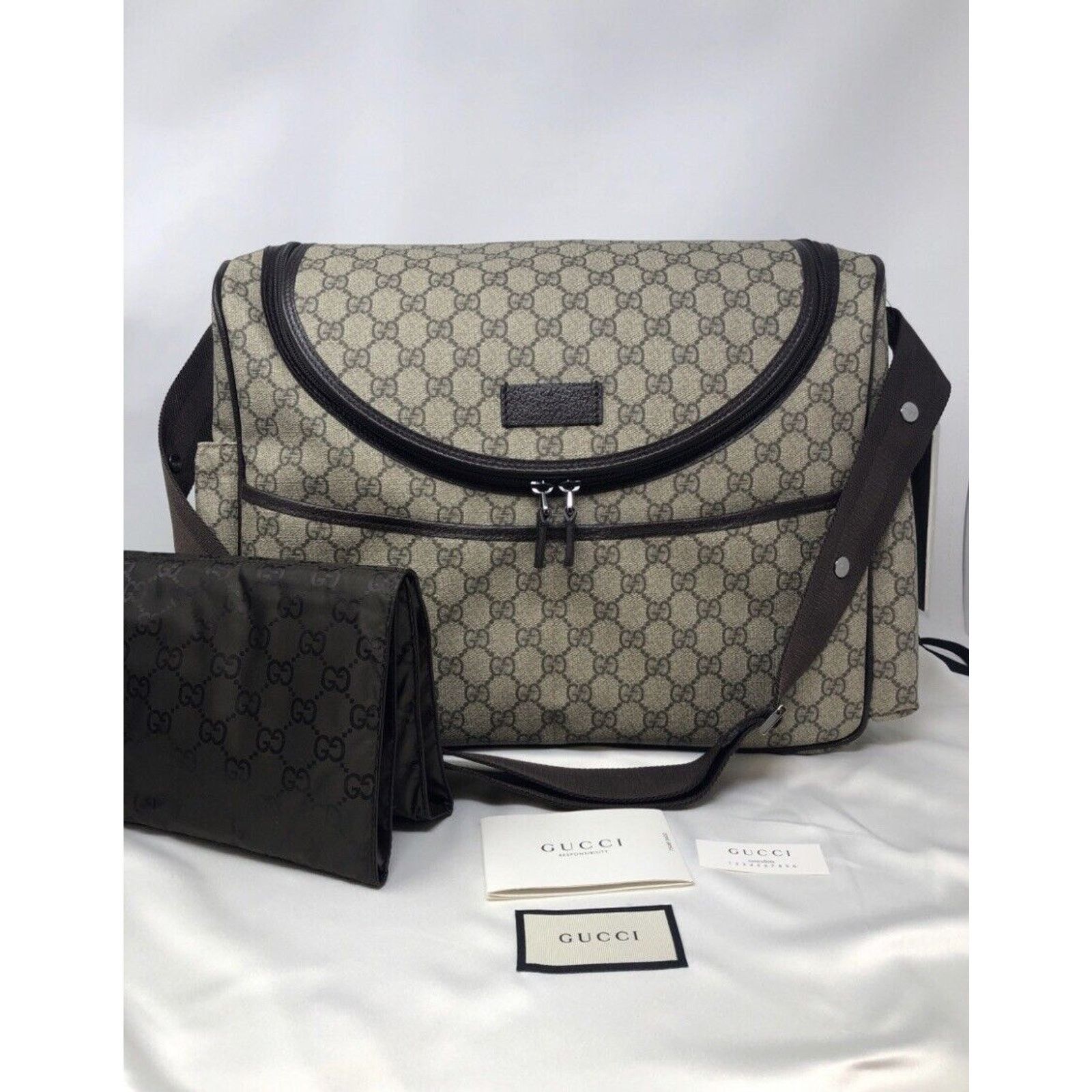 Gucci New Authentic GUCCI GG Supreme Diaper Bag Brand New! Size ONE SIZE - 5 Thumbnail