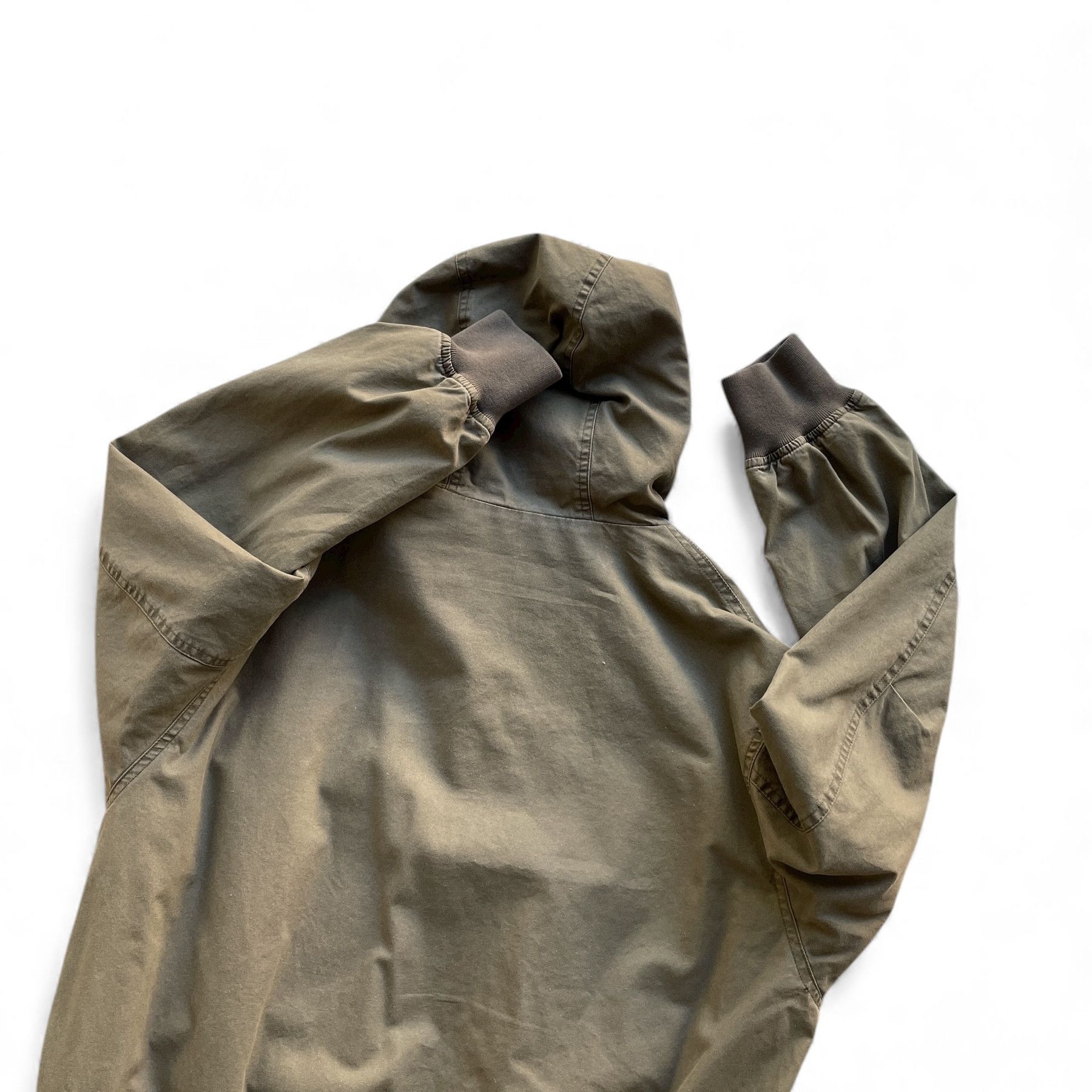 Japanese Brand Vintage wash canvas workwear hooded jacket Size US M / EU 48-50 / 2 - 4 Thumbnail