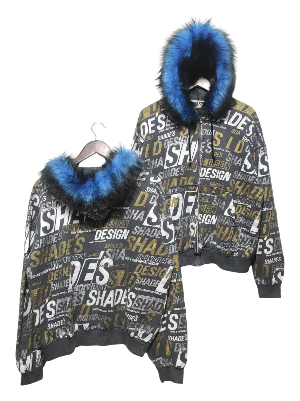 Hysteric Glamour Shade's Individual Design Fur Hoodie IfSixWasNine LGB style Size US L / EU 52-54 / 3 - 1 Thumbnail