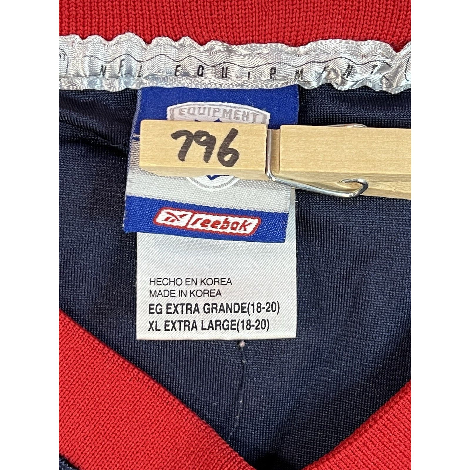 Reebok Reebok Houston Texans David Carr #8 Jersey Mens S Size US S / EU 44-46 / 1 - 4 Thumbnail