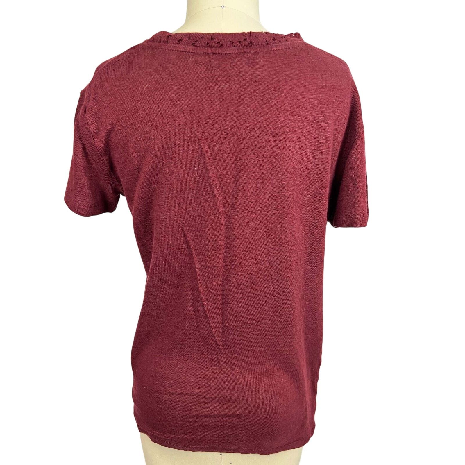 Iro IRO Paris distressed linen tee sz XSmall Size XS / US 0-2 / IT 36-38 - 5 Thumbnail