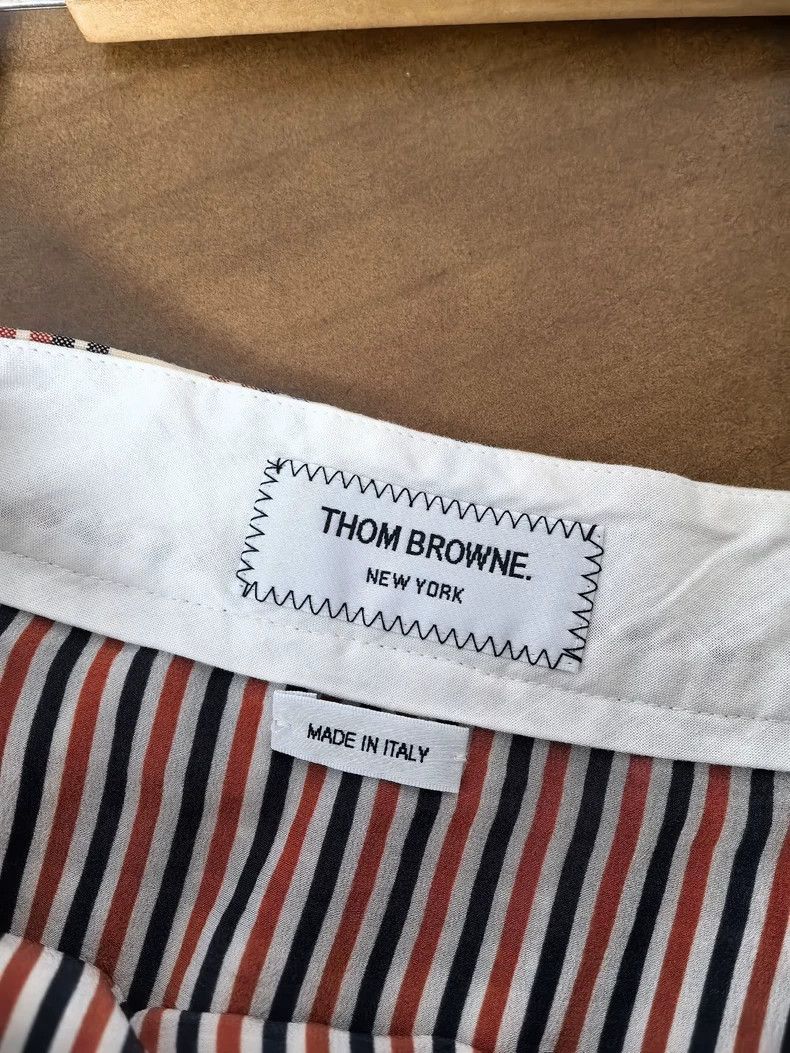 Thom Browne Thom Browne size40 A wool pleated skirt Size 39" - 3 Thumbnail