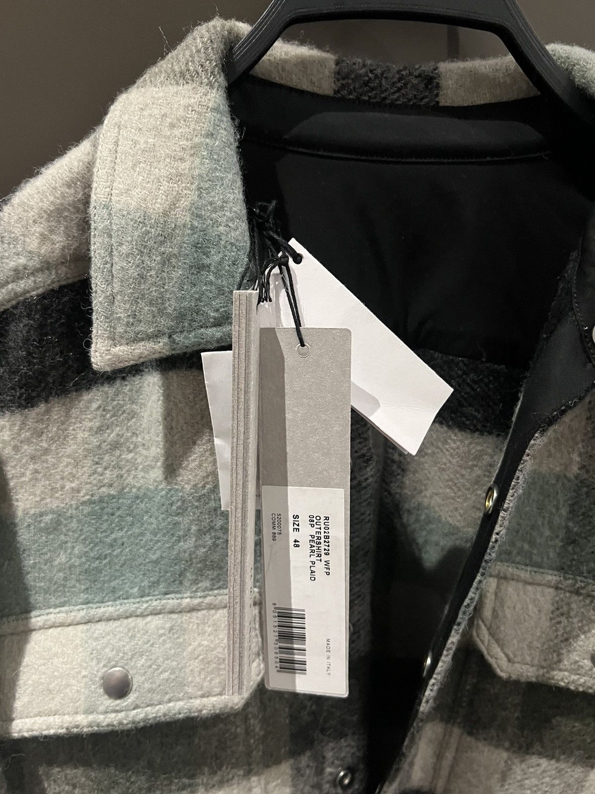 Rick Owens Rick Owens Check Overshirt Jacket Size US M / EU 48-50 / 2 - 4 Thumbnail