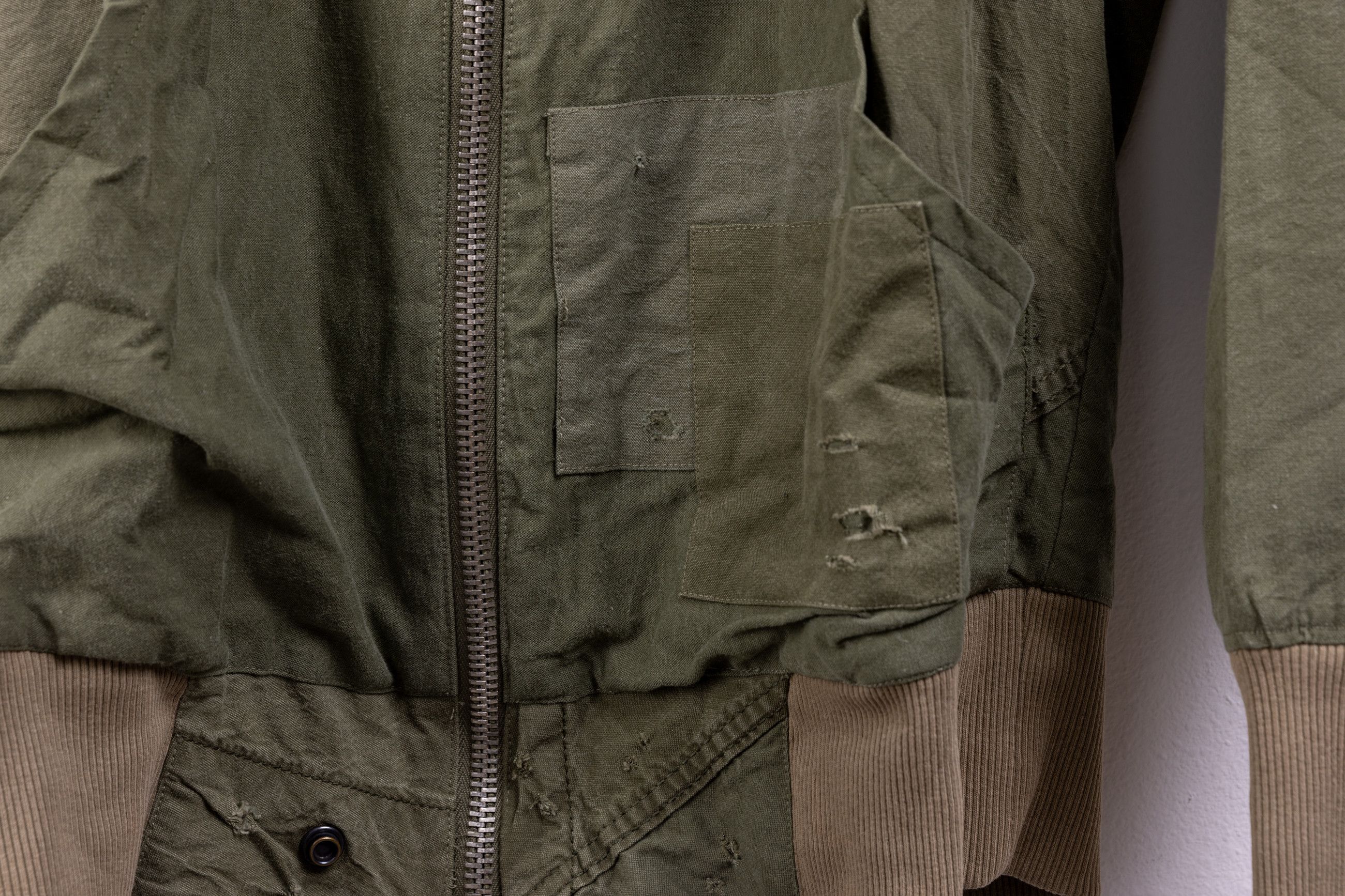 Greg Lauren Army tent zip front bomber studio with pockets Size US S / EU 44-46 / 1 - 9 Thumbnail