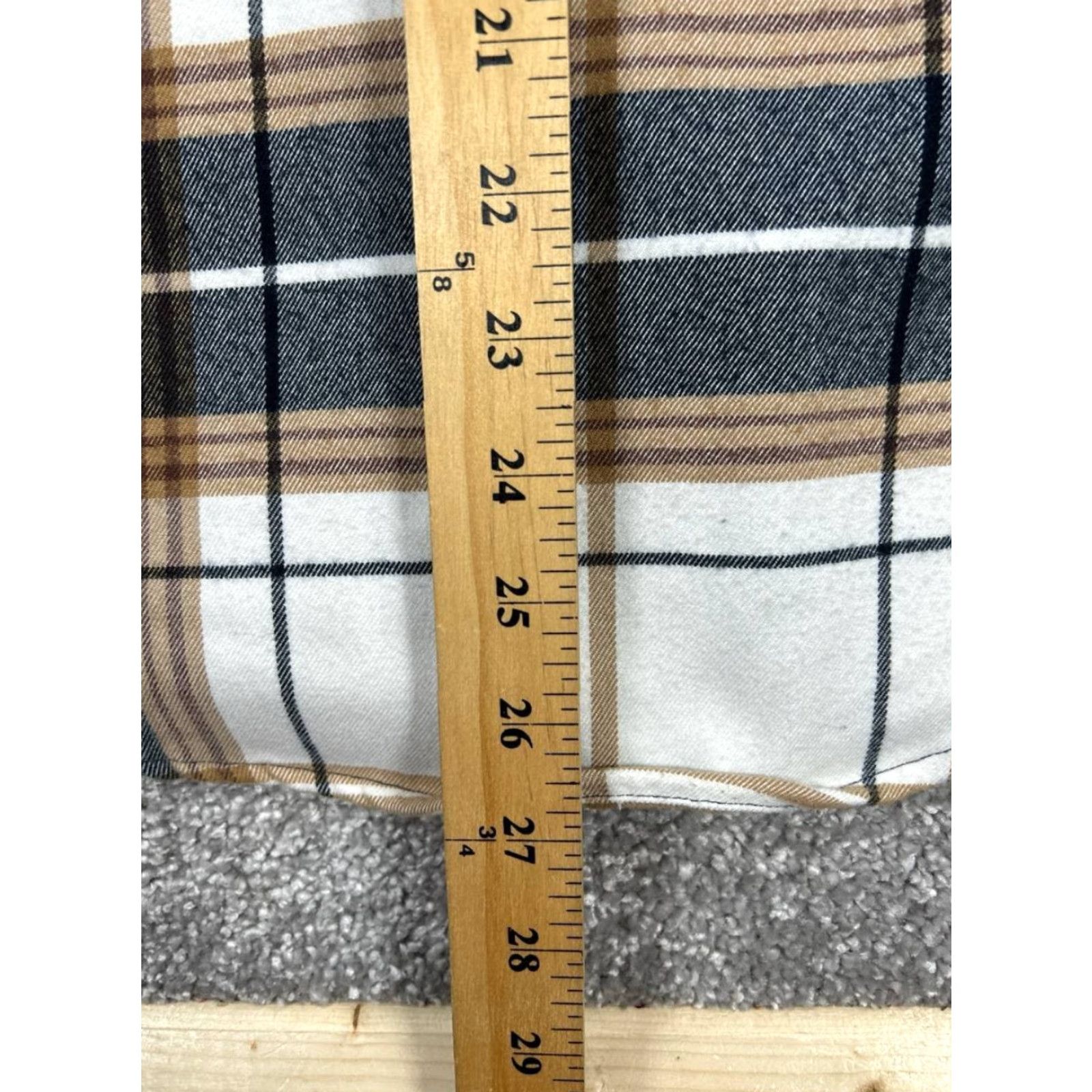 Abercrombie & Fitch Abercrombie & Fitch Shirt Womens XS Plaid Button Up Blue White Brown Multicolor Casual 90s Style Womens Size XS / US 0-2 / IT 36-38 - 8 Thumbnail