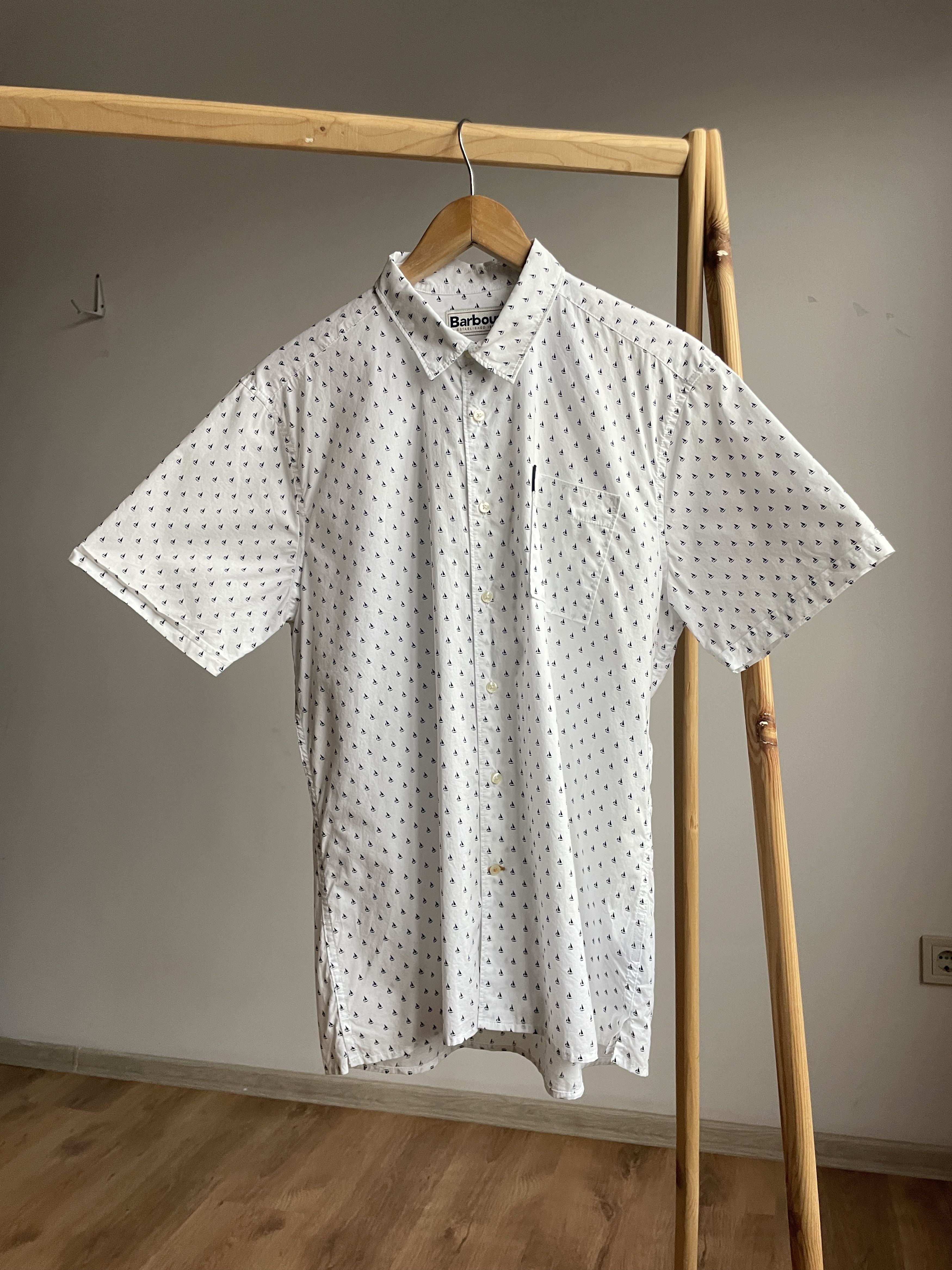 Barbour Barbour Summer Print Short Sleeve Shirt Size M Size US M / EU 48-50 / 2 - 1 Thumbnail