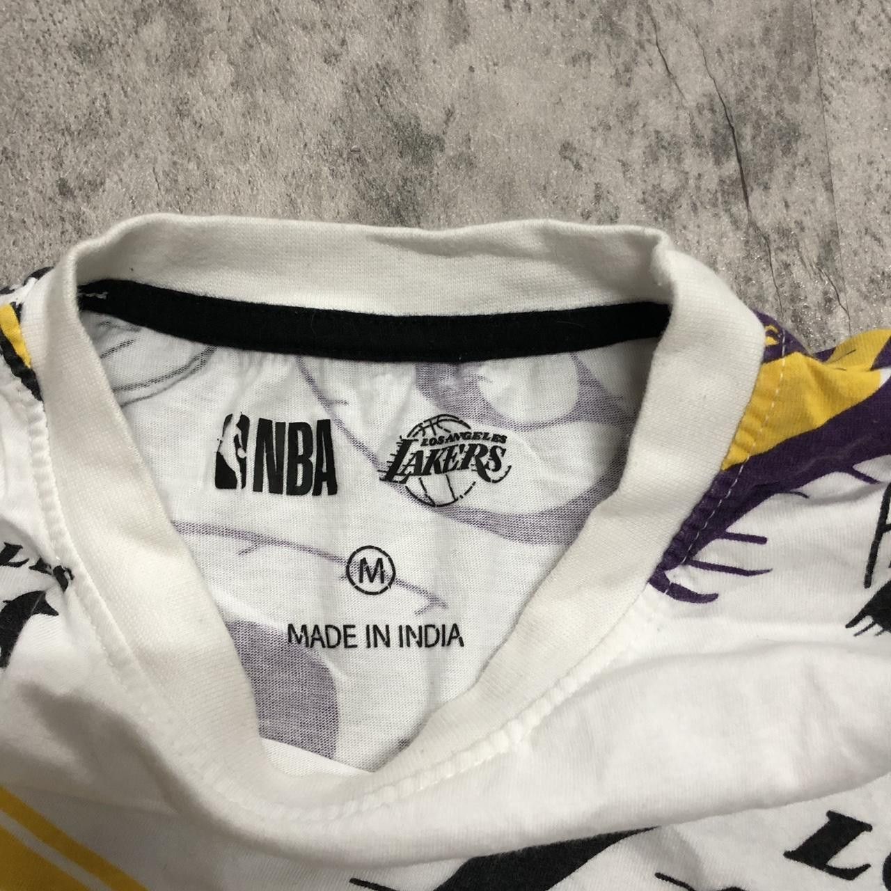 NBA Yellow and white NBA Lakers streetwear tee #streetwear #NBA Size US M / EU 48-50 / 2 - 3 Thumbnail
