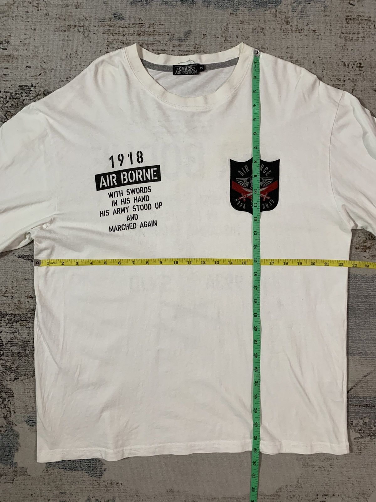 Hysteric Glamour × If Six Was Nine × Le Grande Bleu (L.G.B.) Air Borne Poem Long sleeve Japanese Style Size US L / EU 52-54 / 3 - 8 Thumbnail