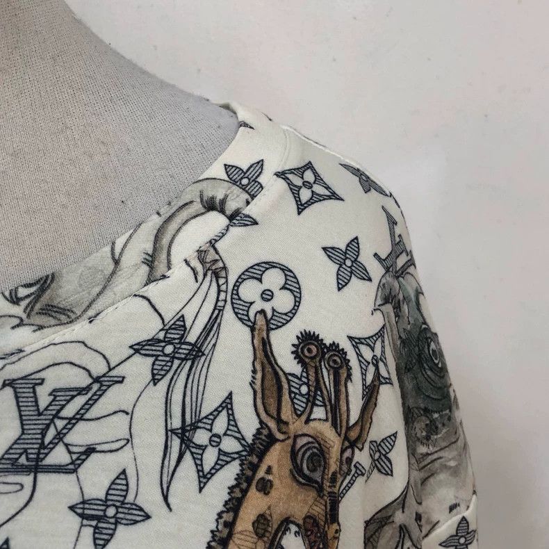 Louis Vuitton Louis Vuitton Zoo full print short sleeve Size US XXL / EU 58 / 5 - 6 Thumbnail