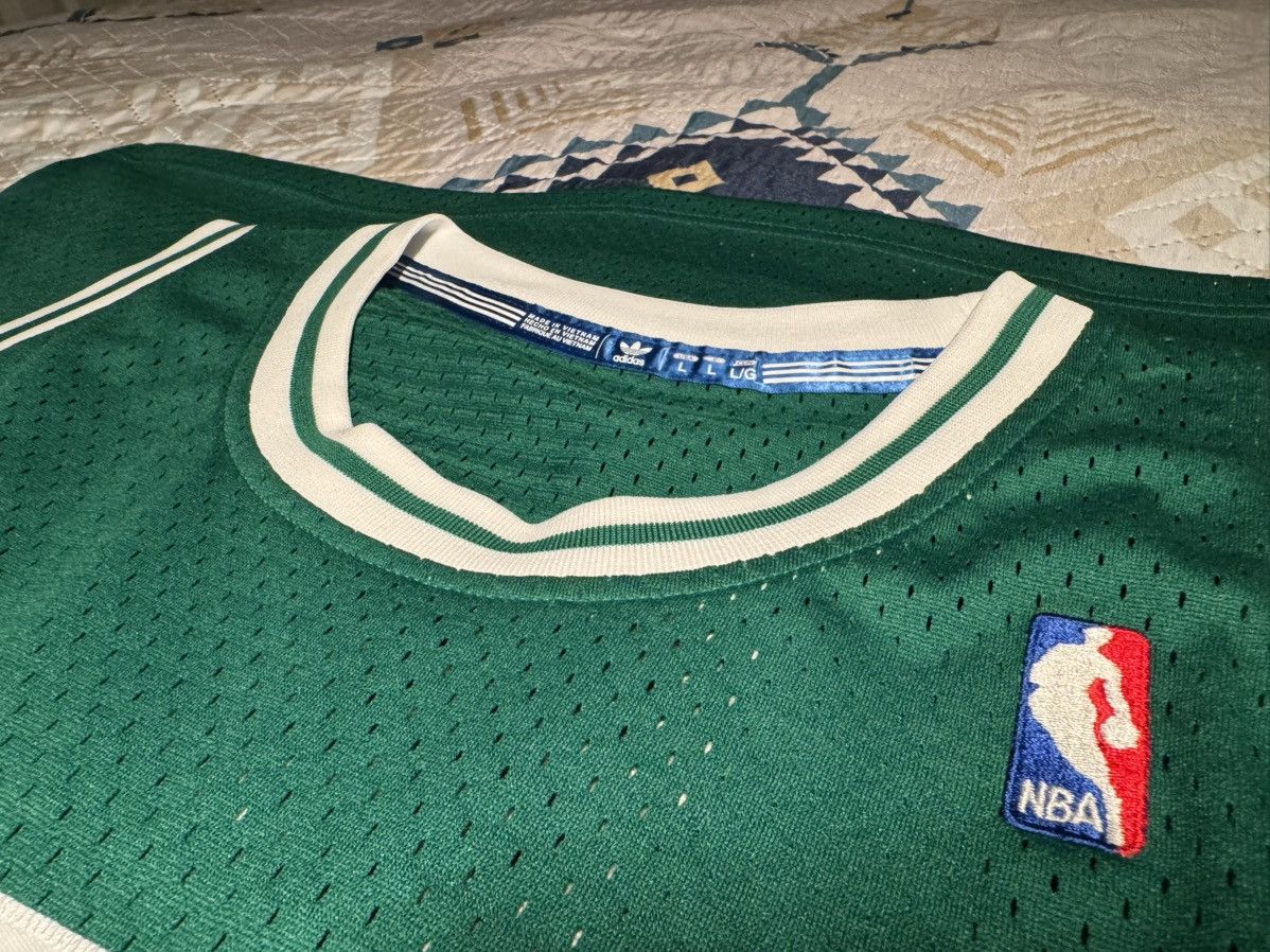Adidas Larry Bird Jersey Size US L / EU 52-54 / 3 - 3 Thumbnail