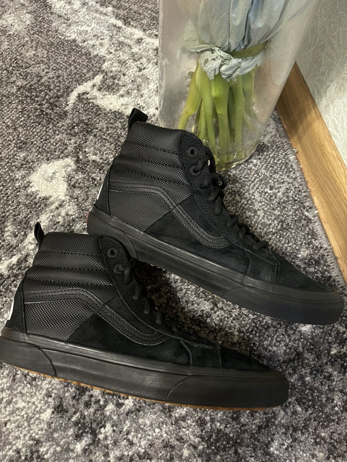 The North Face × Vans VANS Sk8-Hi MTE x The North Face Black Men’s (EU 42 / 27 cm) Size US 9 / EU 42 - 4 Thumbnail
