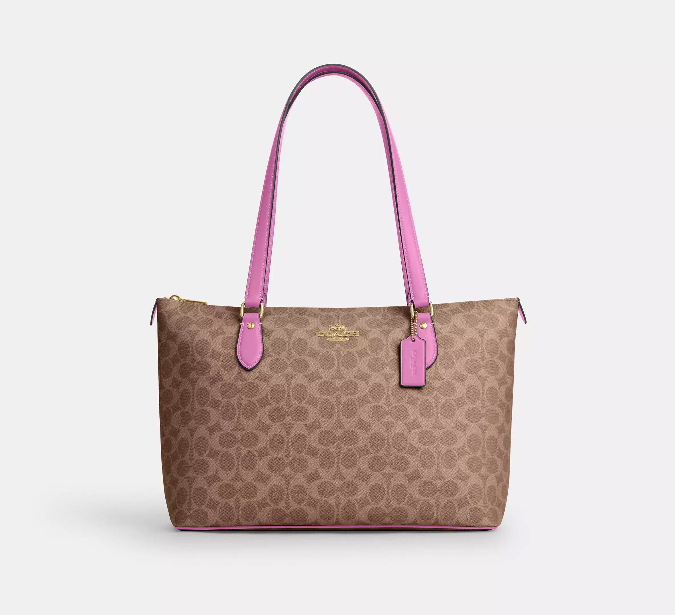 Coach Gallery Tote Bag In Signature Canvas CW381 Size ONE SIZE - 5 Thumbnail