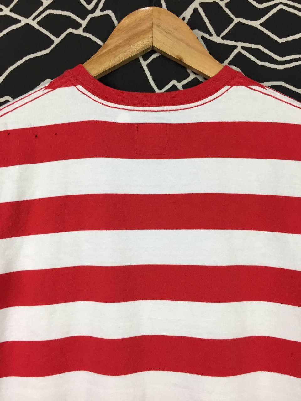 Vans Vans Skateboards Embroidered Logo Striped Tee Size US S / EU 44-46 / 1 - 8 Thumbnail