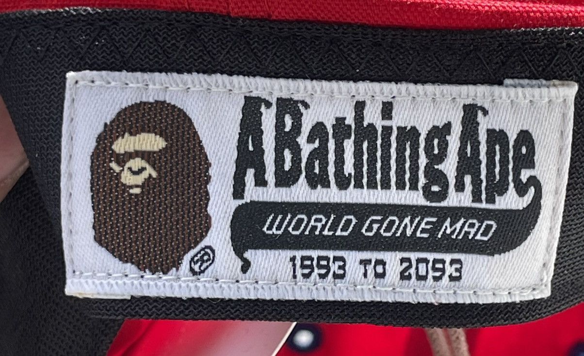Bape BAPE College Panel Cap (SS22) Red Size ONE SIZE - 8 Thumbnail