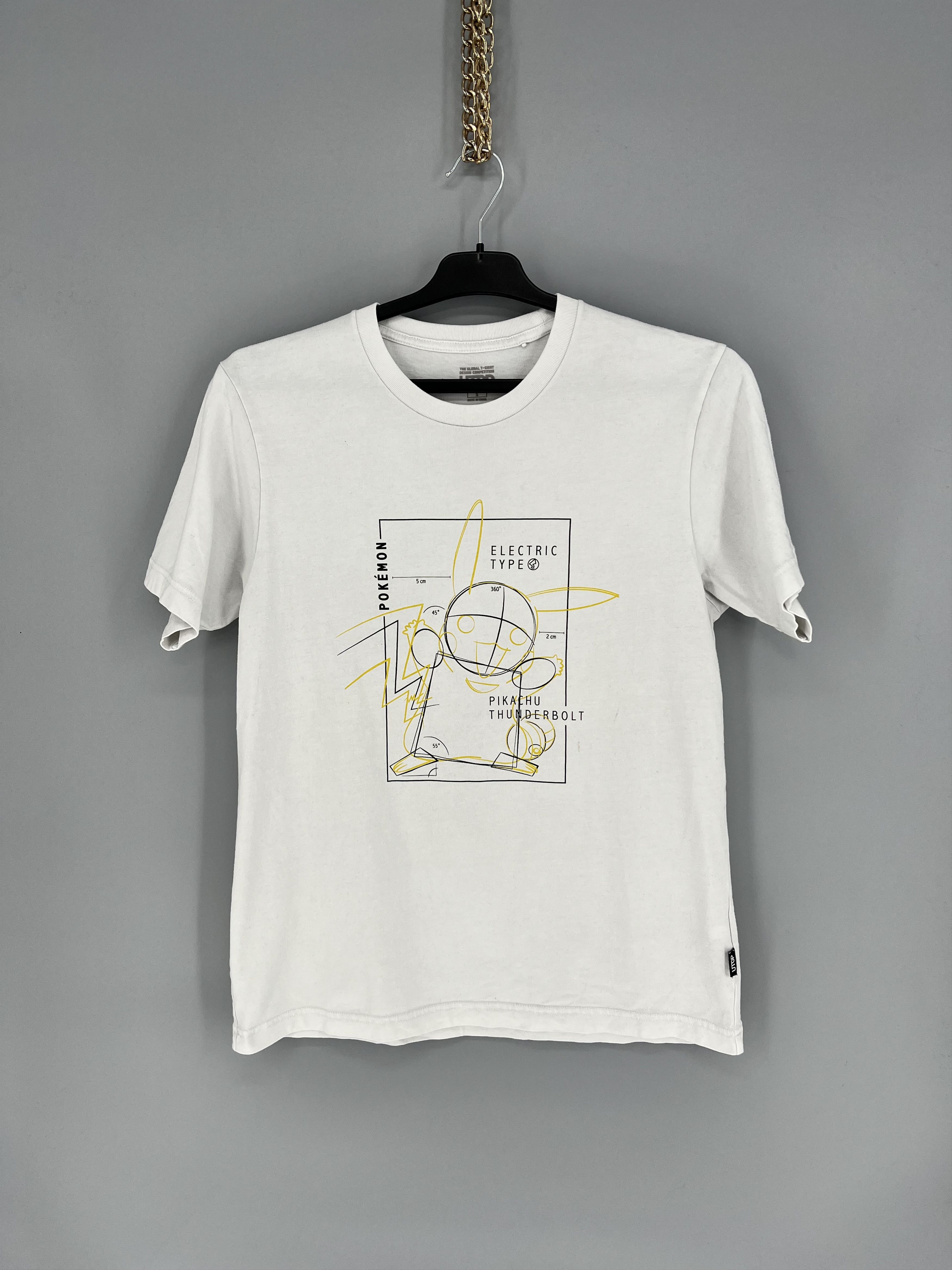 Uniqlo NWT RARE Uniqlo POKEMON UTGP PIKACHU THUNDERBOLT White Tee Size US XS / EU 42 / 0 - 1 Thumbnail