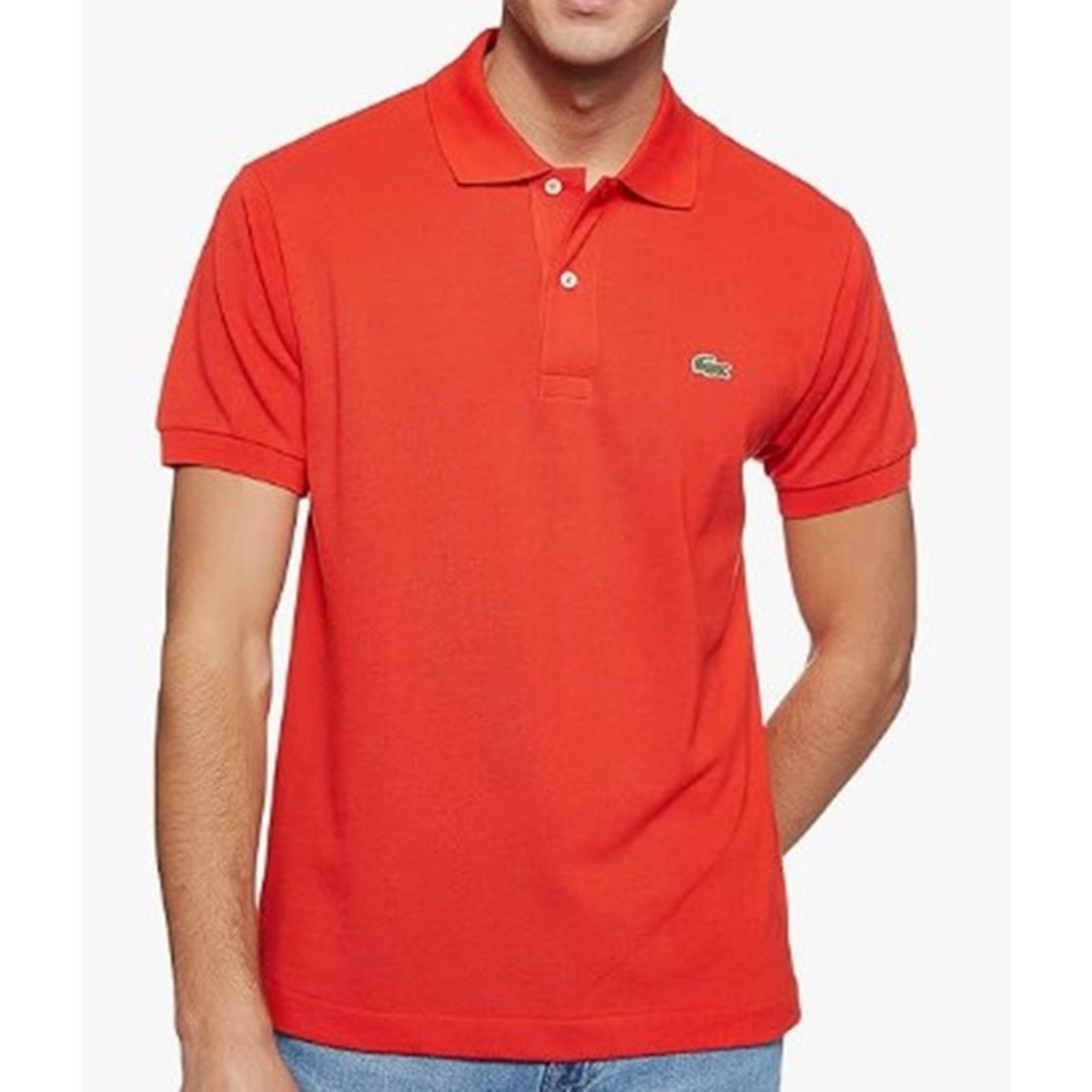Lacoste Lacoste Men's Legacy Short L.1212 Pique Polo Shirt M Corrida Size US M / EU 48-50 / 2 - 1 Thumbnail