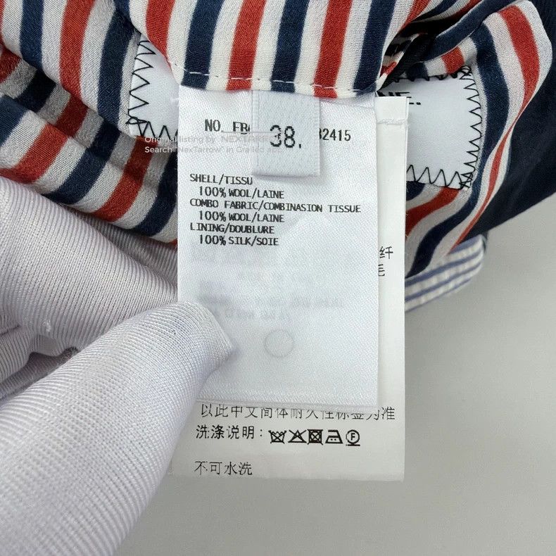Thom Browne Thom Browne Multi Striped Colorblock Blazer Size 38 3 Size 38R - 8 Thumbnail