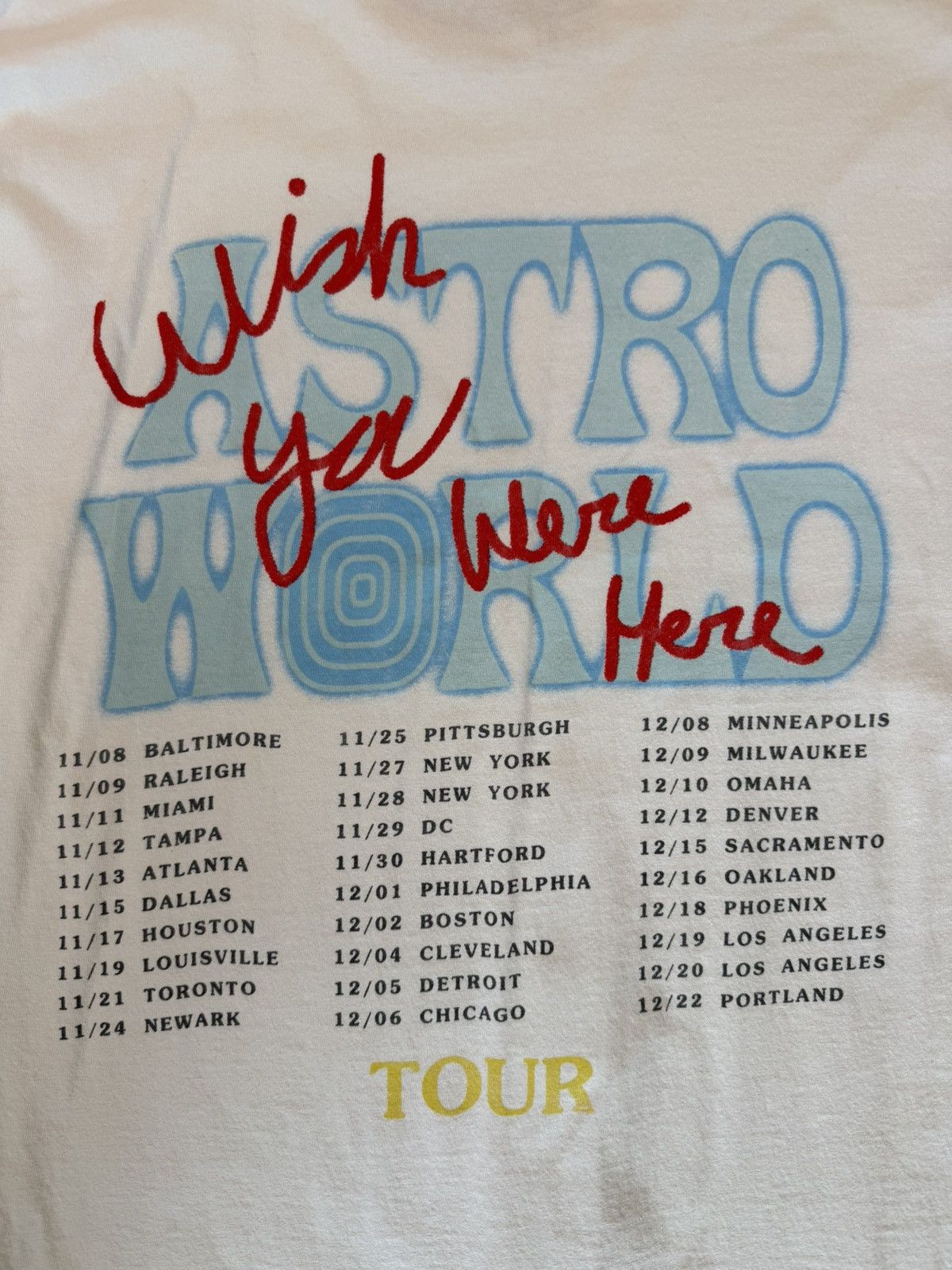 Travis Scott Astroworld “No Bystanders” Travis Scott Tour Merch Size US M / EU 48-50 / 2 - 4 Thumbnail