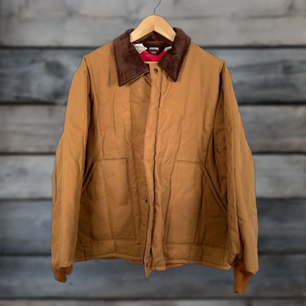 Walls Walls Blizzard Pruf Canvas Barn Jacket Men's 3XL Brown USA SMCO Saginaw Metal Size US XXL / EU 58 / 5 - 1 Thumbnail