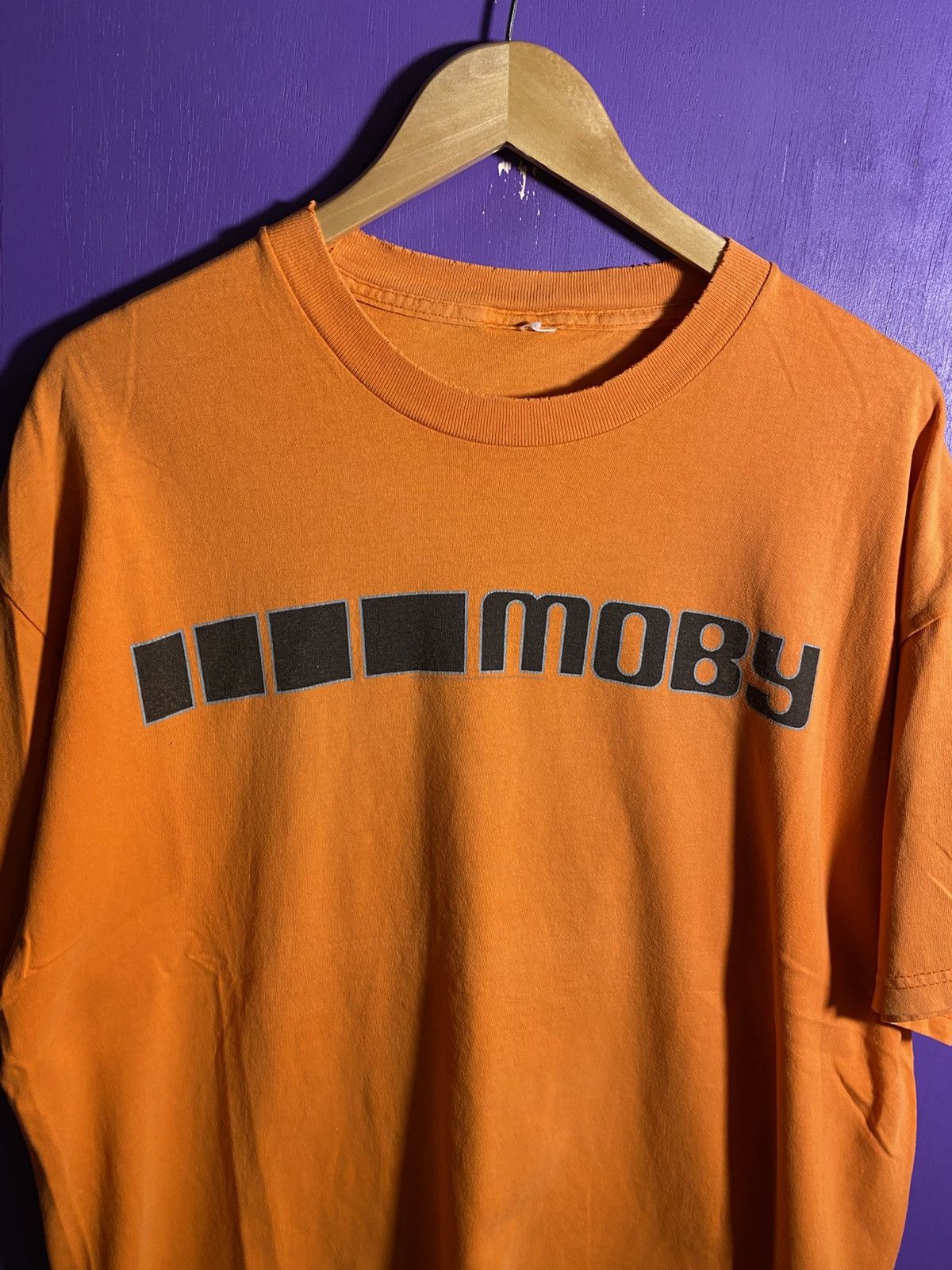 Band Tees Vintage 2000 MOBY DJ faded concert tee Size US XL / EU 56 / 4 - 3 Thumbnail