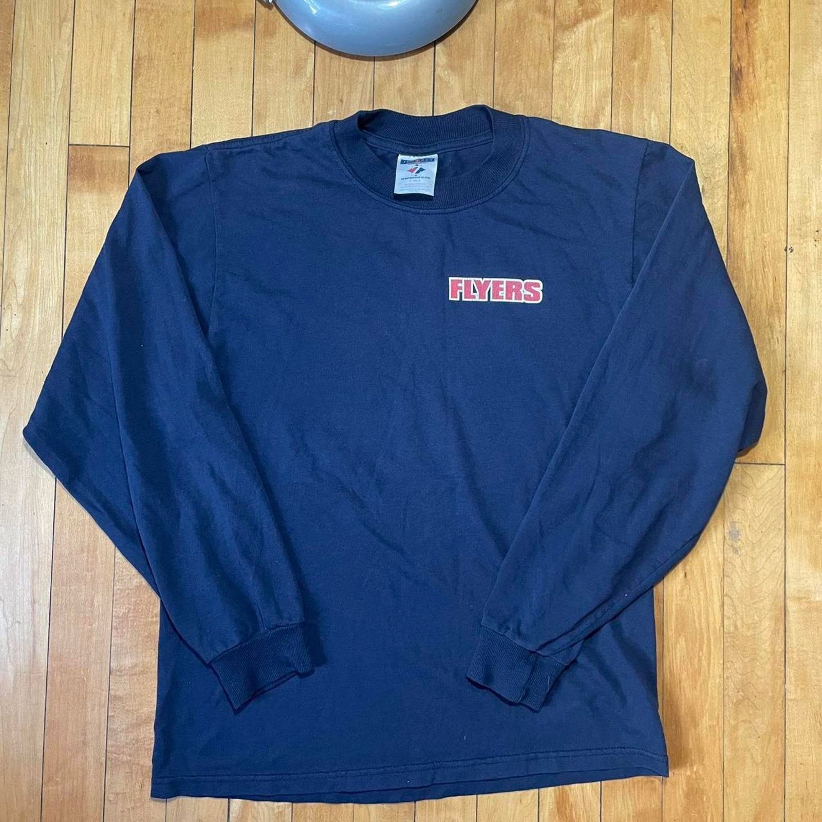 Jerzees Flyers Long Sleeve Shirt Size Small Jerzees USA Made Graphic Size US S / EU 44-46 / 1 - 2 Thumbnail
