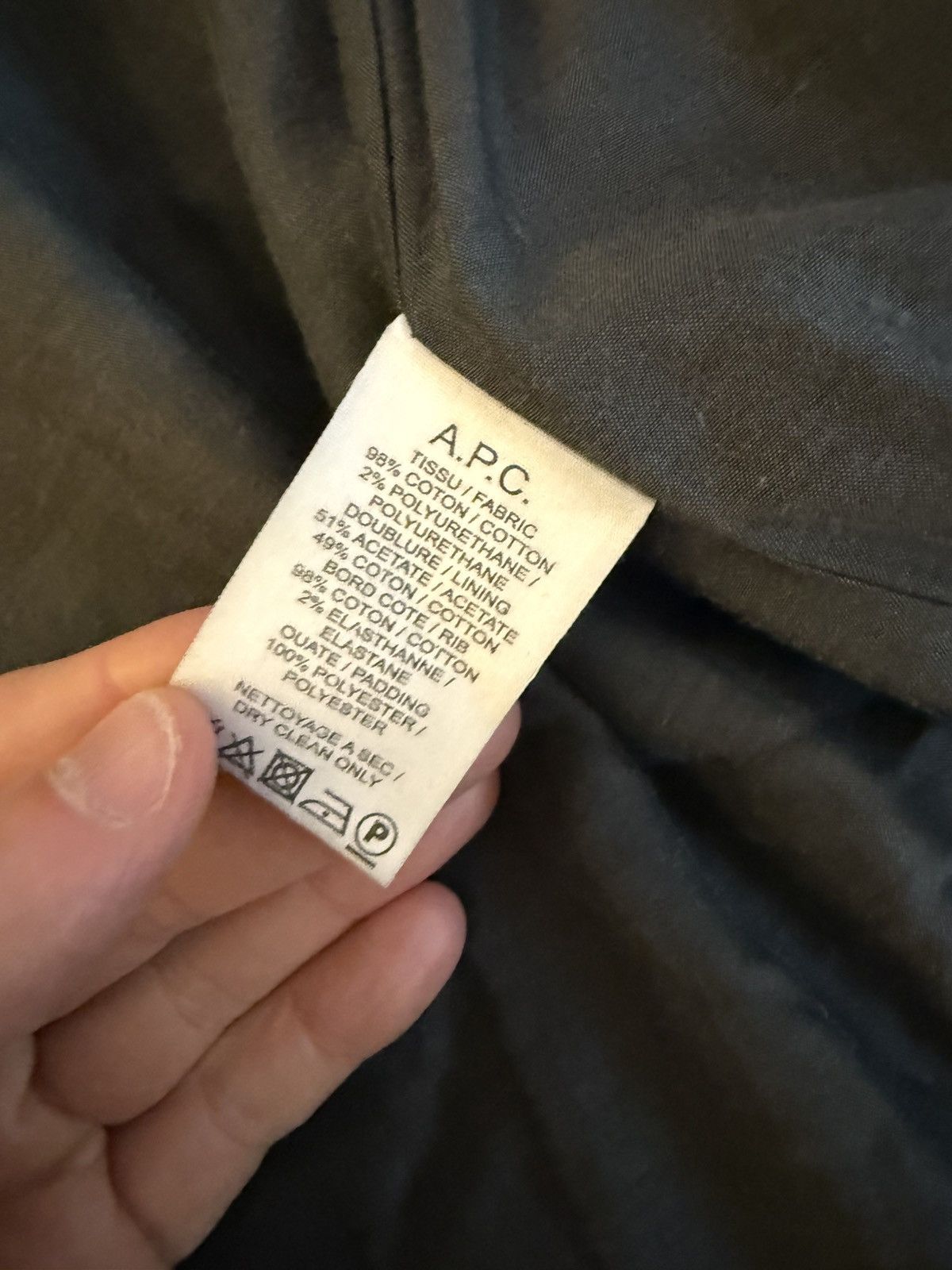 A.P.C. A.P.C. Cotton Bomber Jacket — Dark Navy Size US M / EU 48-50 / 2 - 6 Thumbnail