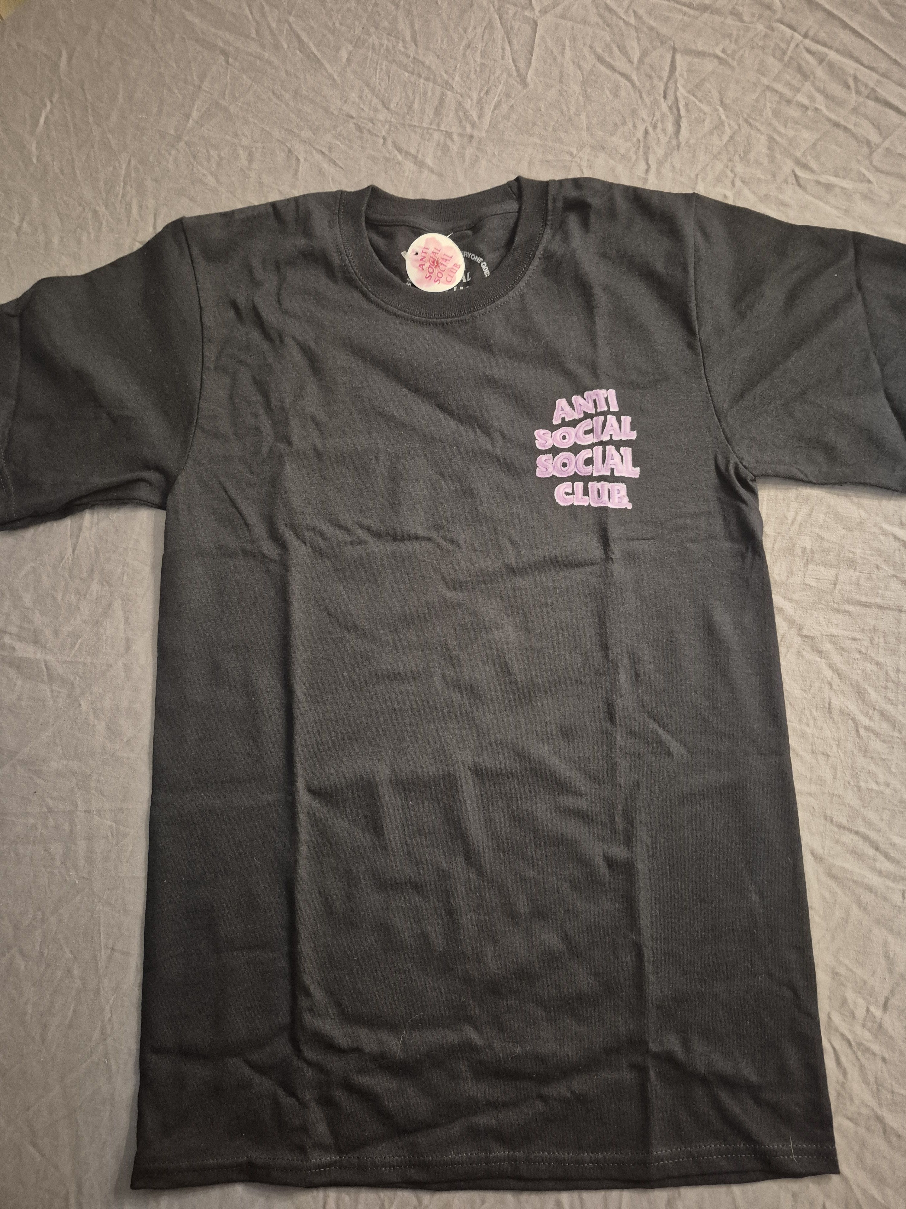 Anti Social Social Club Anti Social Social Club Black Tee Size Small BNWT Size US S / EU 44-46 / 1 - 1 Thumbnail