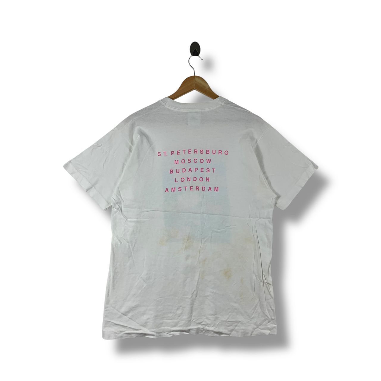 Art Comes First × Vintage Vintage PETER MAX floral reflection details canvas art tee Size US L / EU 52-54 / 3 - 4 Thumbnail