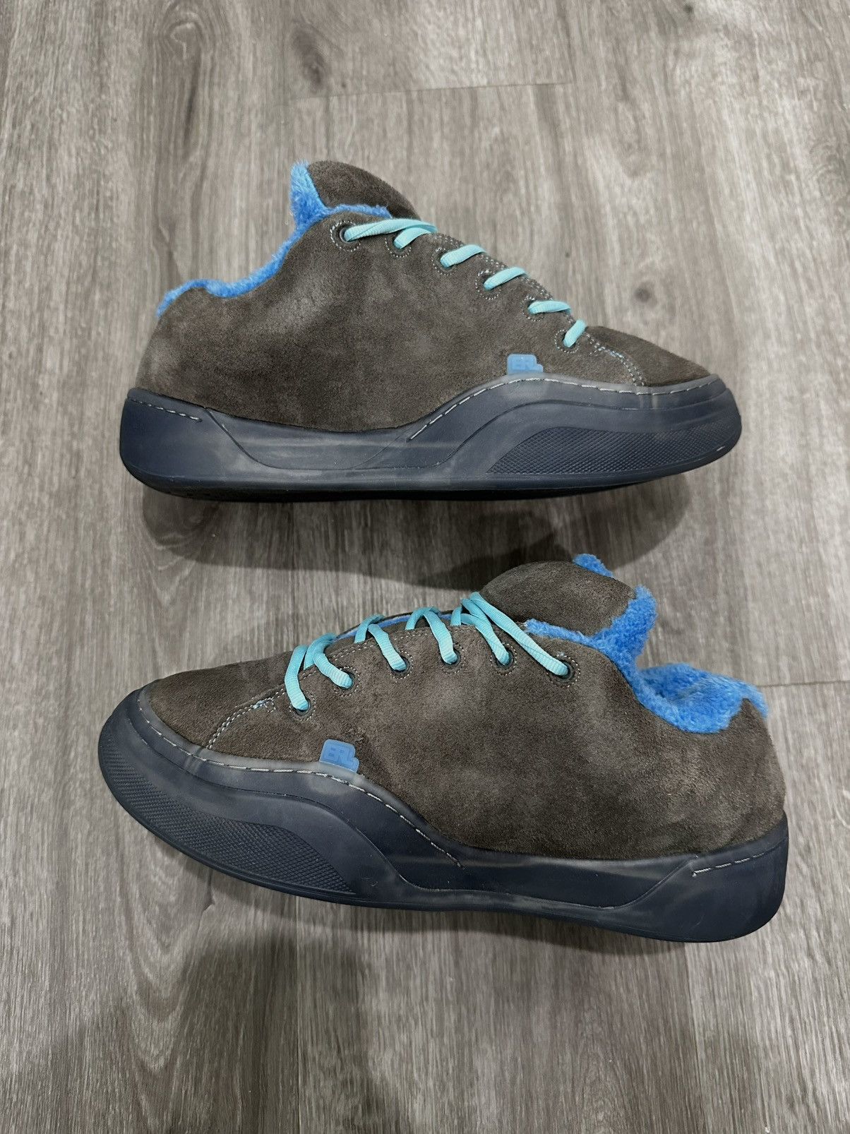 ERL ERL Vamp Sneakers Electric Grey Size US 10 / EU 43 - 3 Thumbnail