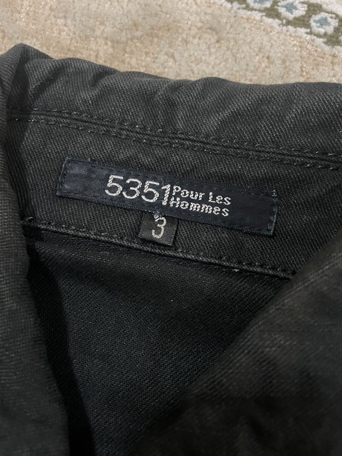 5351 POUR LES HOMMES × Japanese Brand 5351 Les Pour Homme Jeans Tshirt Tonardo Mart Inspired Size US L / EU 52-54 / 3 - 3 Thumbnail