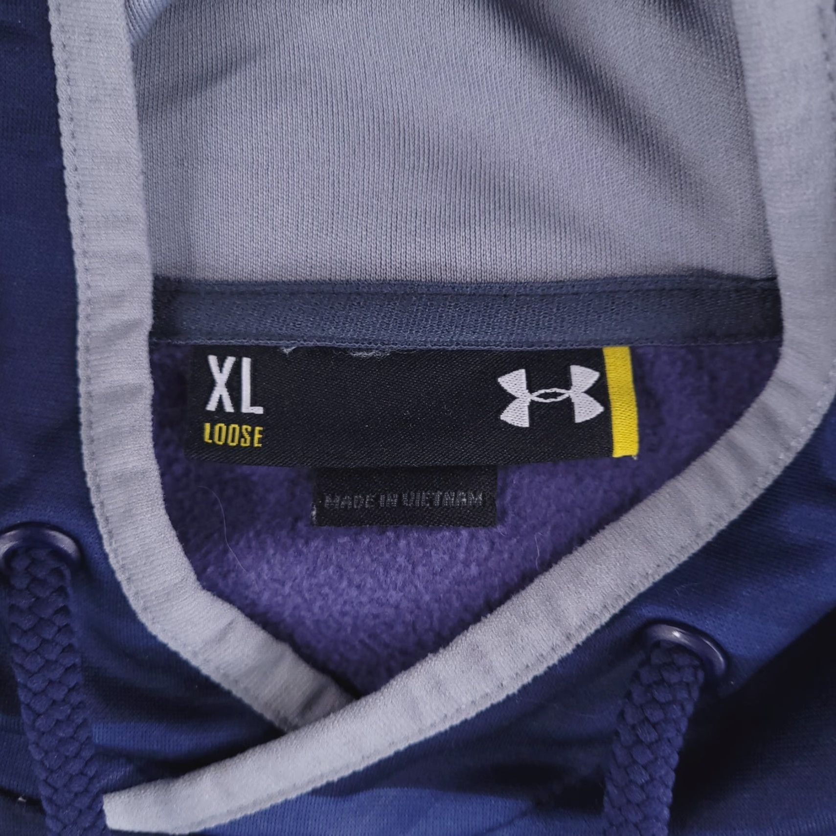 Under Armour Under Armour Hoodie Mens XL Blue USN Navy Pullover Sweatshirt Size US XL / EU 56 / 4 - 3 Thumbnail