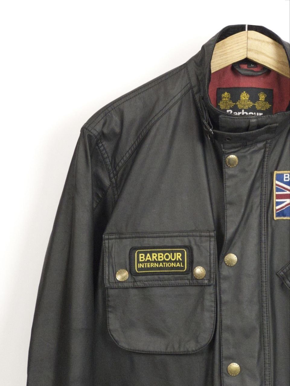 Barbour Barbour International Union Jack Wax Jacket Limited Edition Size US L / EU 52-54 / 3 - 4 Thumbnail