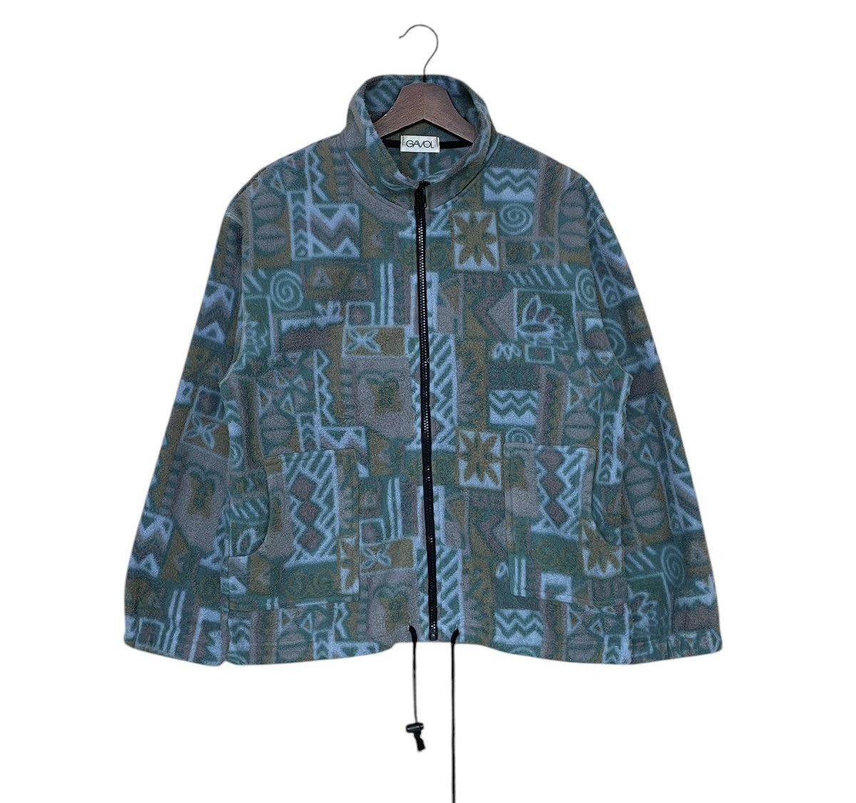 Japanese Brand × Vintage Vintage Japanese Brand Gavol Navajo Fleece 1990s Size US M / EU 48-50 / 2 - 1 Thumbnail