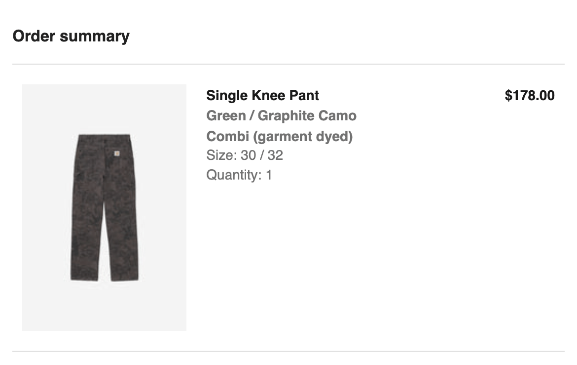 Carhartt Wip Carhartt WIP Single Knee Camo Pant Size US 30 / EU 46 - 2 Thumbnail