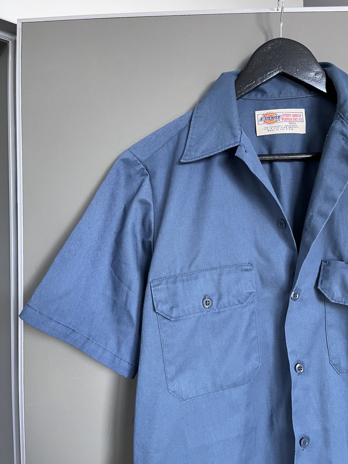Dickies Dickies Blue Streetwear Short Sleeve Work Shirt Size US S / EU 44-46 / 1 - 7 Thumbnail