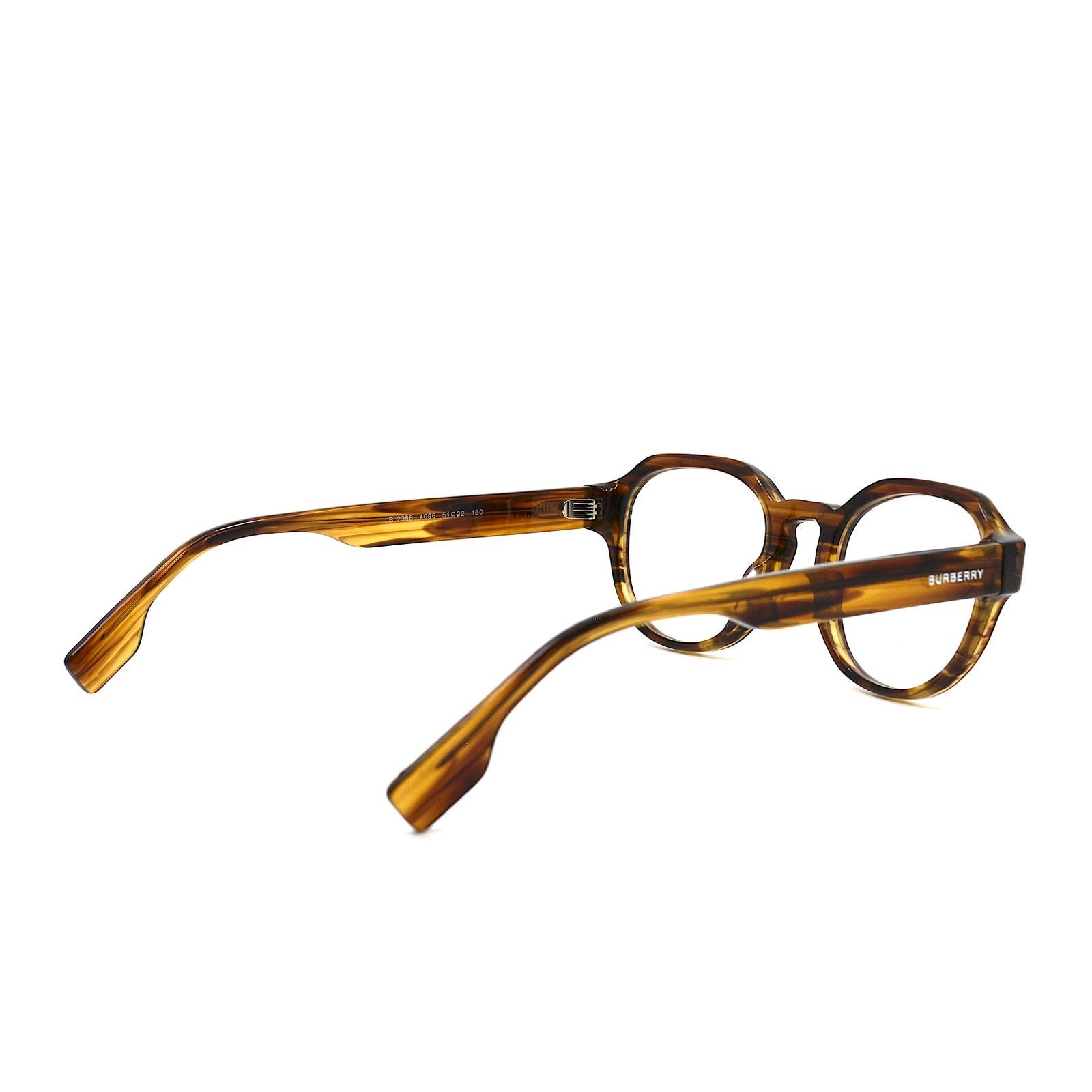 Burberry NEW BURBERRY BE2386 4096 BROWN UNISEX EYEGLASSES FRAME Size ONE SIZE - 8 Thumbnail