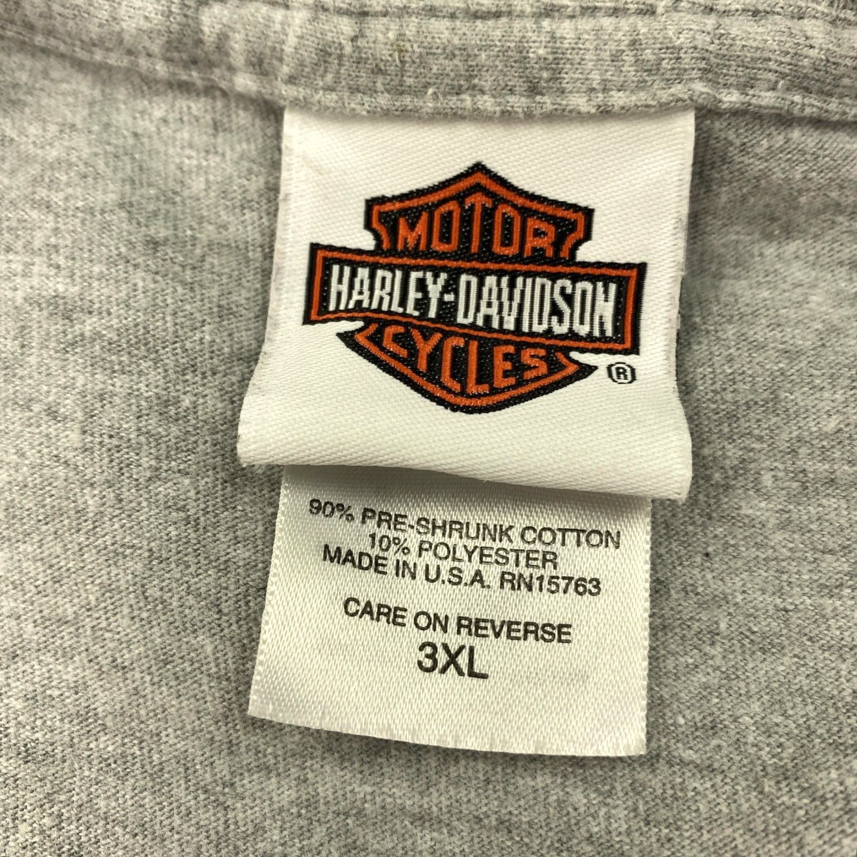 Harley Davidson VINTAGE Harley-Davidson Shirt Mens 3XL Gray Daytona Bike Week 2006 Pocket USA Size US XXL / EU 58 / 5 - 3 Thumbnail