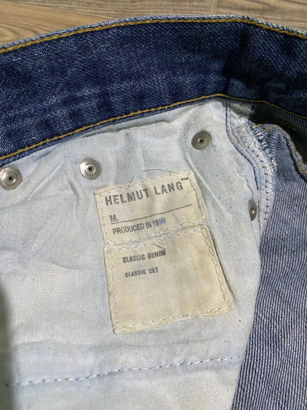 Helmut Lang HELMUT LANG 1999 CLASSIC CUT DENIM Size US 28 / EU 44 - 8 Thumbnail