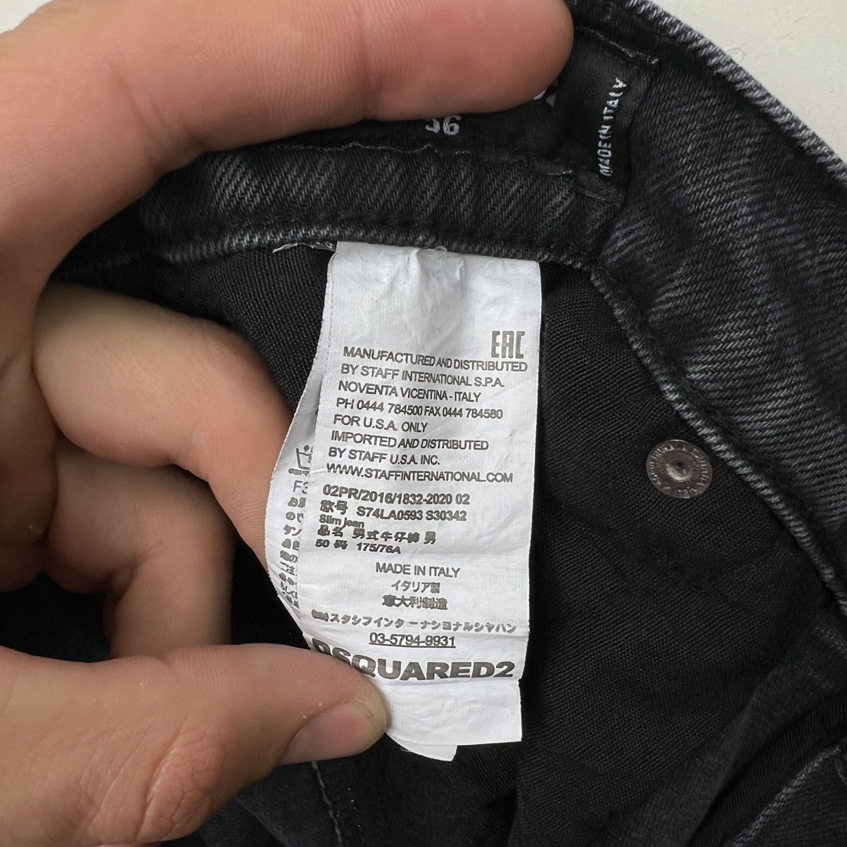 Dsquared2 Dsquared2 denim jeans Size US 34 / EU 50 - 12 Thumbnail